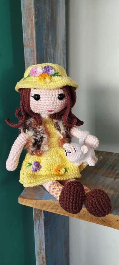 Boneca Linda amigurumi