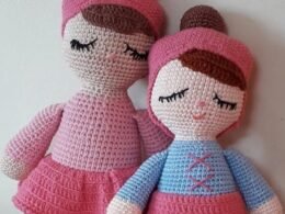 Amigurumi metto doll