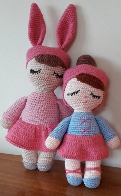 Amigurumi metto doll