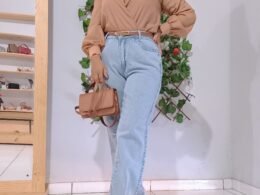 Calça reta