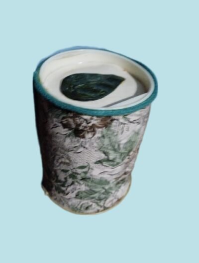Kit Banheiro - porta algodão e porta papel higiênico - Imagem 3