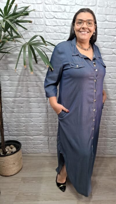 Chamise Longa Plus size