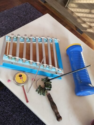 Instrumentos musicais reciclados
