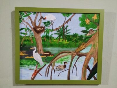 Quadro Garça