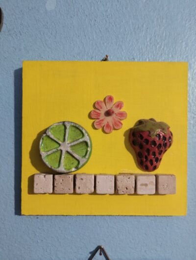 Quadrinhos com frutas e flores - Imagem 2