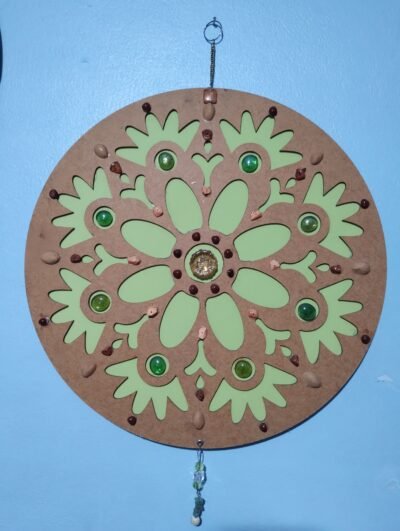 Mandalas com colagem de materiais - Imagem 2