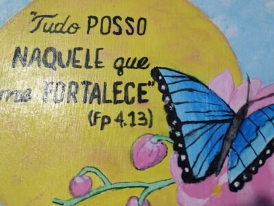 Quadro com frases bíblica - Imagem 2