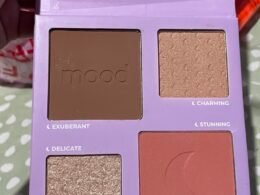 Paleta de pele blush, contorno e iluminador