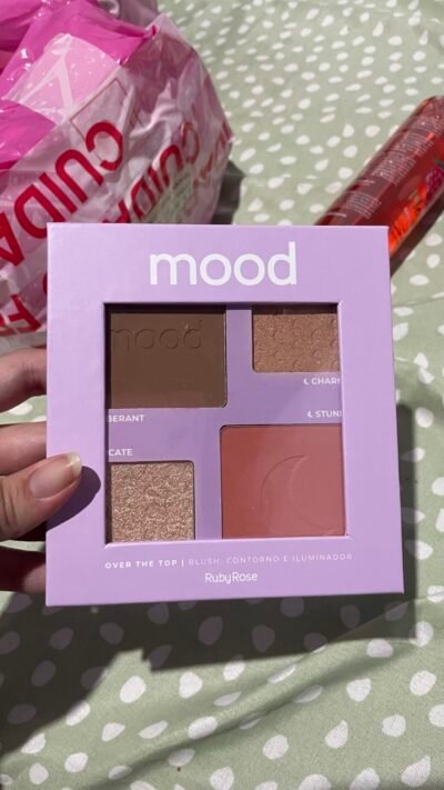 Paleta de pele blush, contorno e iluminador - Imagem 2