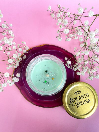 Vela aromática Jardim de Gnomos 140g - limão e verbena - Imagem 5