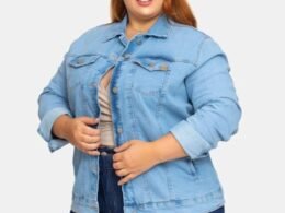 Jaqueta Jeans Plus