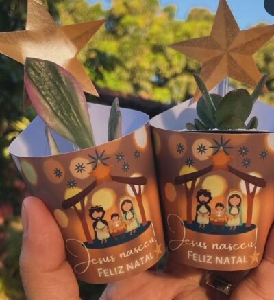 Lembrancinha personalizada com suculentas - Imagem 14