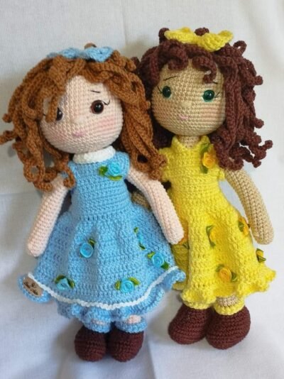 Boneca Lola amigurumi