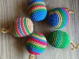 Enfeites de natal amigurumi