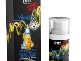 Gel com Efeito de Vibração Vibration Power Vodka Com Energético Intt 17ml