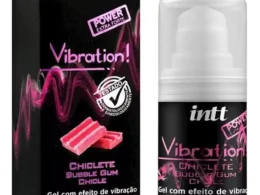 Gel Vibration Chiclete Extra Forte Intt Efeito Vibração