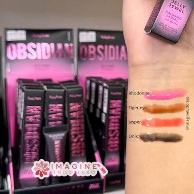 Balm jelly ruby rose obsidian tiger eye - Imagem 2
