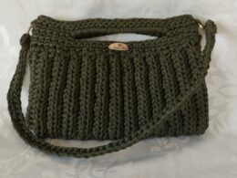Clutch de crochê de fio náutico