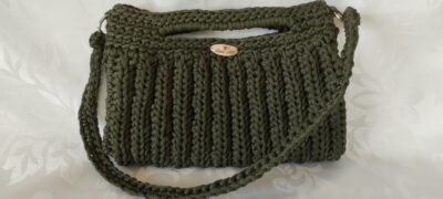 Clutch de crochê de fio náutico - Imagem 2