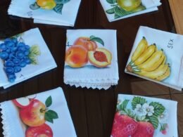 Semaninha pintura de frutas