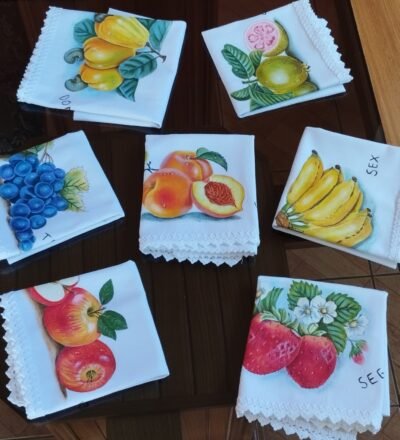 Semaninha pintura de frutas