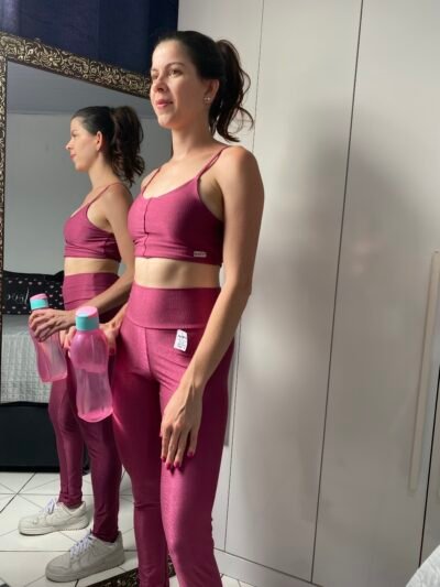 Conjunto de calça microcanelado - Imagem 2