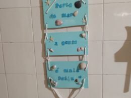 Placa decorativa marítima 🐚🐚